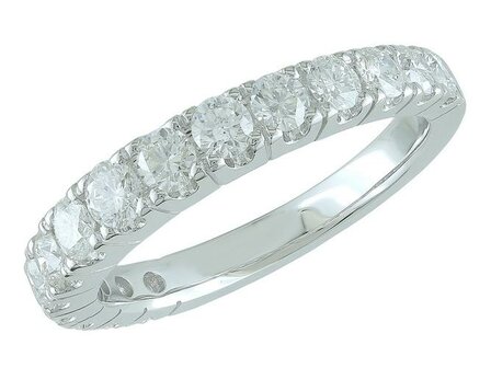 Bague dames or - Or blanc 18 ct | JA 1970