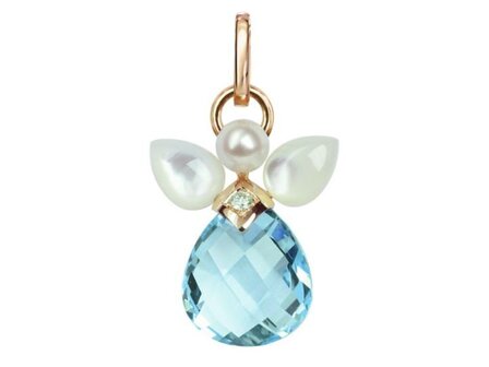 Pendentif or - Or jaune 18 ct | Sans Marque