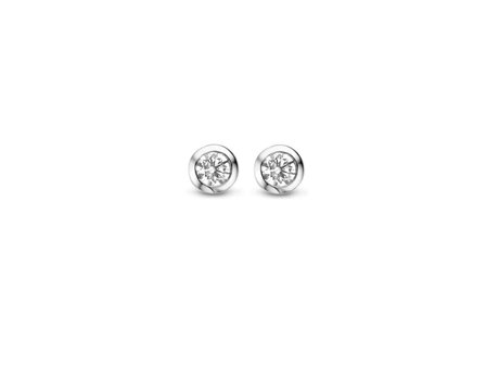 Boucles d'oreilles or - Or blanc 18 ct | Sans Marque