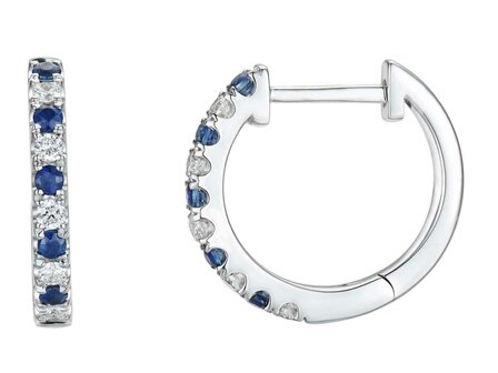 Boucles d'oreilles or - Or blanc 18 ct | Sans Marque