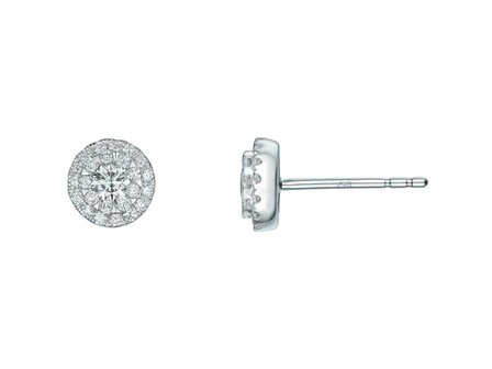 Boucles d'oreilles or - Or blanc 18 ct | Sans Marque