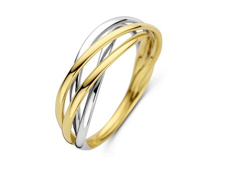 Bague dames or - Bicolore 18 ct | Sans Marque