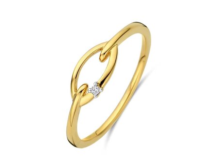 Bague dames or - Bicolore 18 ct | Sans Marque
