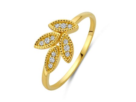Bague dames or - Or jaune 18 ct | Sans Marque