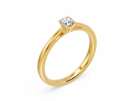 Bague dames or - Or jaune 18 ct | Sans Marque