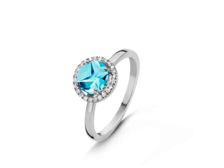 Bague dames or - Or blanc 18 ct | One More