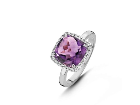 Bague dames or - Or blanc 18 ct | One More