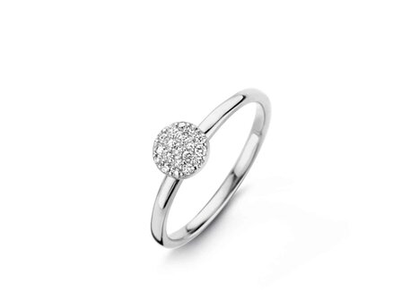 Bague dames or - Or blanc 18 ct | One More