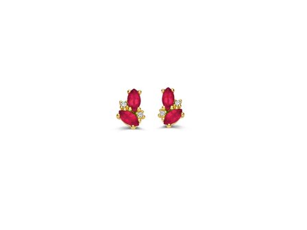 Boucles d'oreilles or - Or jaune 18 ct | Sans Marque
