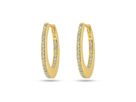 Boucles d'oreilles or - Or jaune 18 ct | Sans Marque