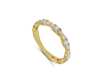 Bague dames or - Or jaune 18 ct | Sans Marque
