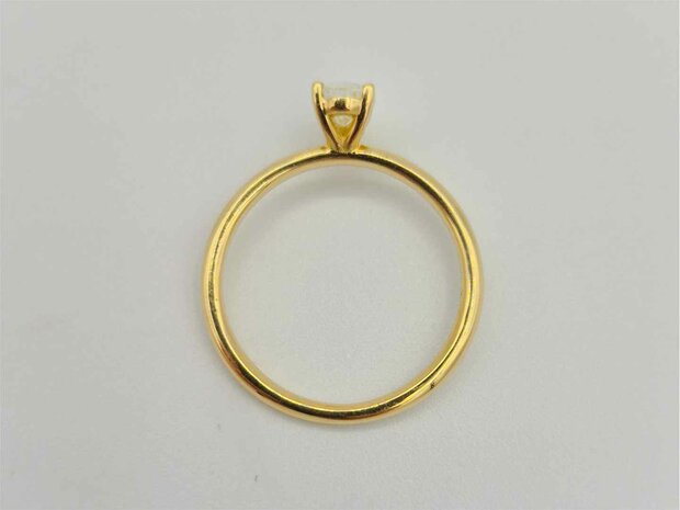 Bague dames or - Or jaune 18 ct | Sans Marque