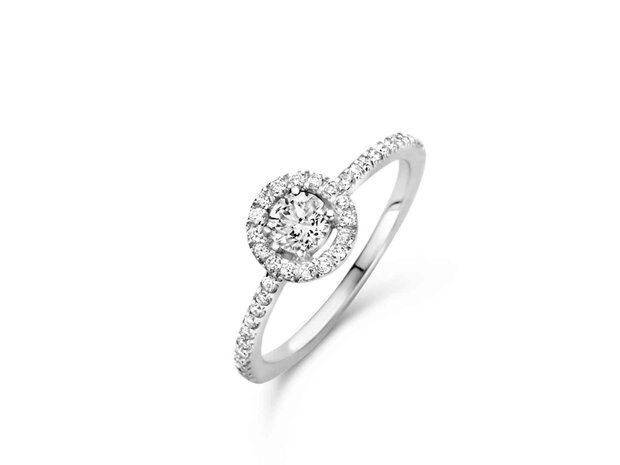 Bague dames or - Or blanc 18 ct | One More