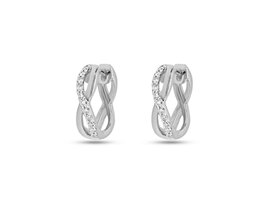 Boucles d'oreilles or - Or blanc 18 ct | Sans Marque