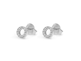 Boucles d'oreilles or - Or blanc 18 ct | Sans Marque