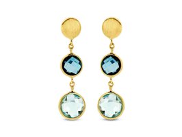Boucles d'oreilles or - Or jaune 18 ct | Femme Adorée