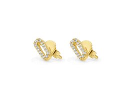 Boucles d'oreilles or - Or jaune 18 ct | Femme Adorée