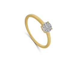 Bague dames or - Bicolore 18 ct | Femme Adorée