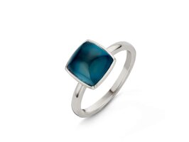 Bague dames or - Or blanc 18 ct | One More