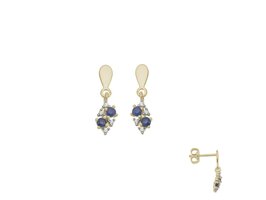 Boucles d'oreilles or - Or jaune 18 ct | Sans Marque