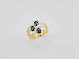 Bague dames or - Bicolore 18 ct | JA 1970