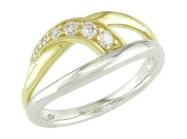 Bague dames or - Bicolore 18 ct | JA 1970