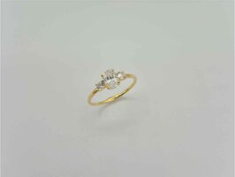Bague dames or - Or jaune 18 ct | Elisabeth B.
