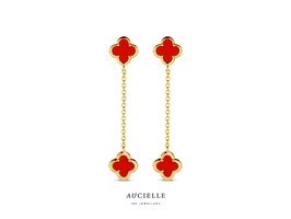 Boucles d'oreilles or - Or jaune 18 ct | Aucielle